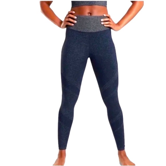 ATHLETA Navy Twilight Tight 2.0 high rise leggings sparkly size S NWT - Picture 10 of 10